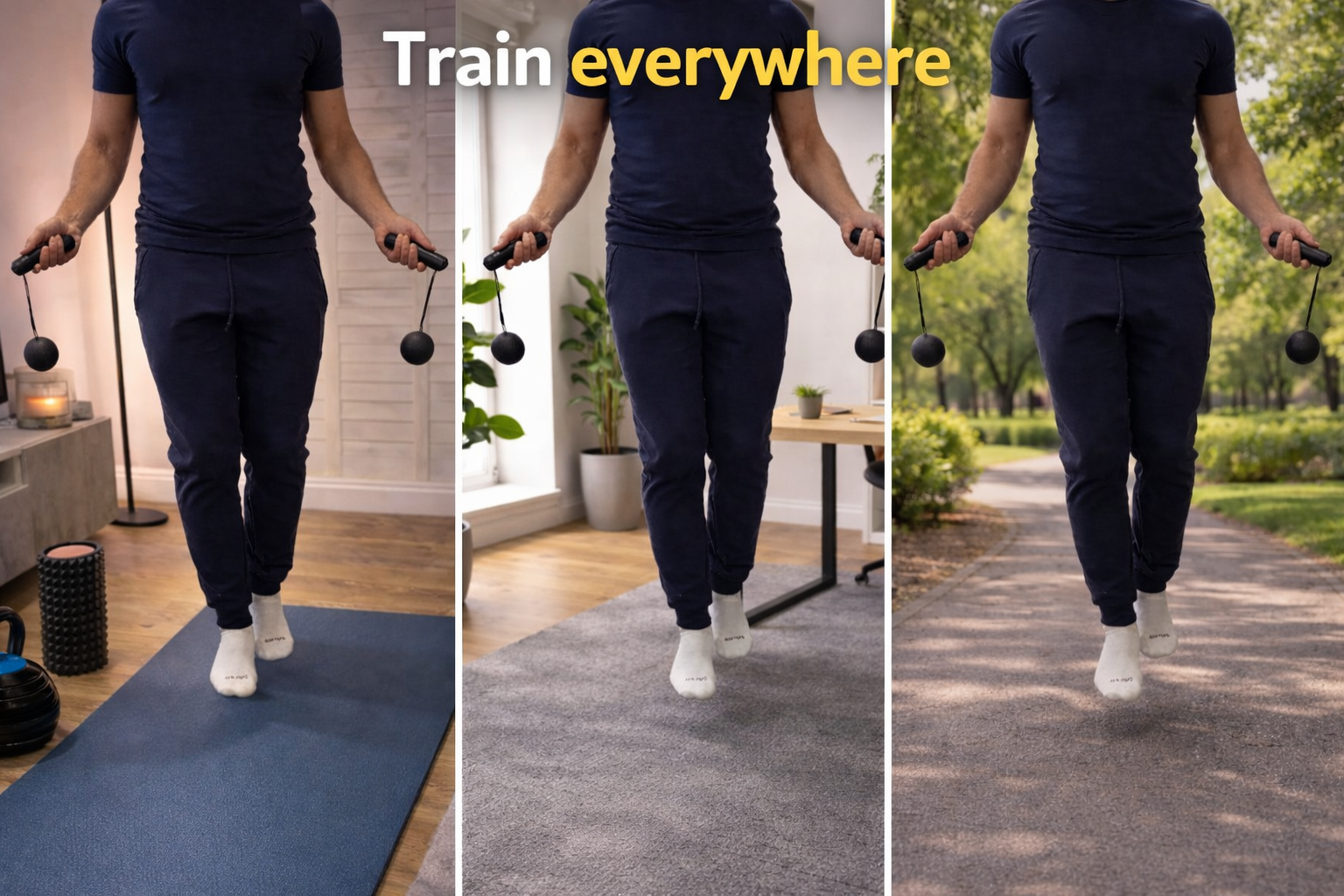 Skip Rope Without Disturbing Neighbours