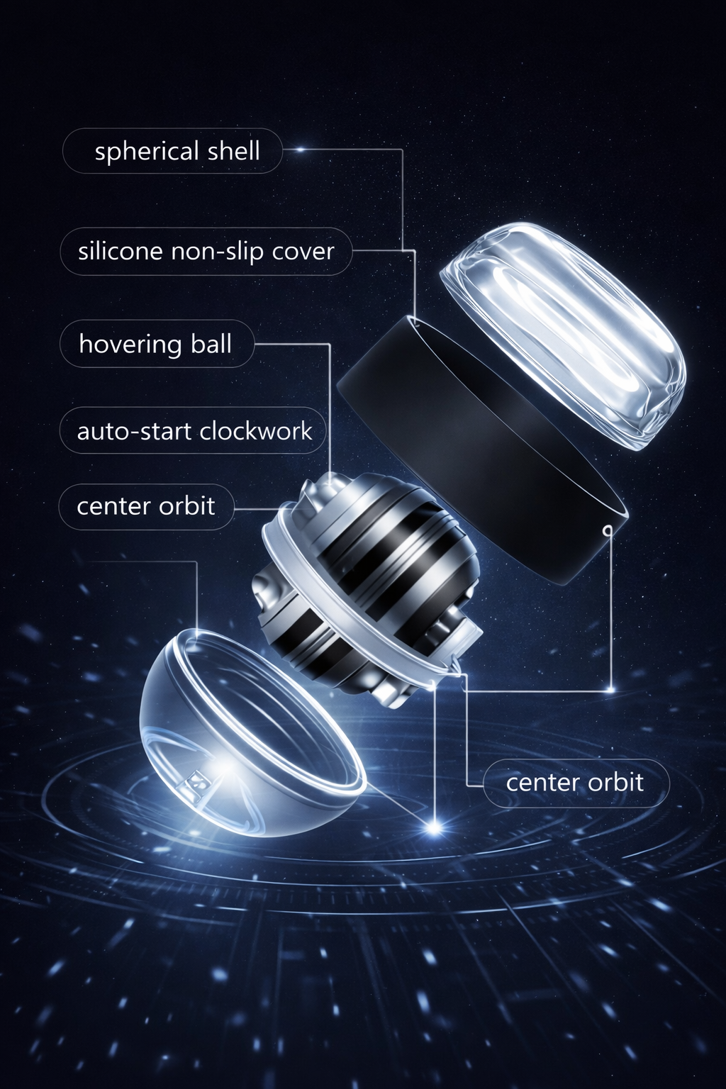 GyroForce Pro™ – Self-Starting Power Wrist & Forearm Trainer