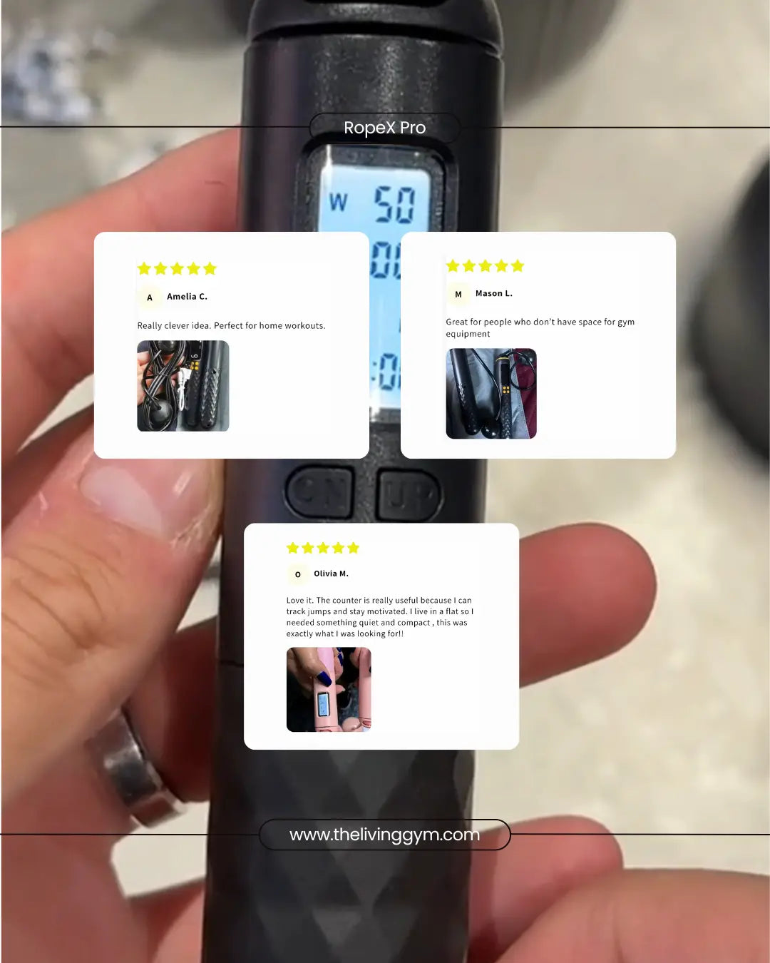 RopeX Pro- Smart Cordless Jump Trainer